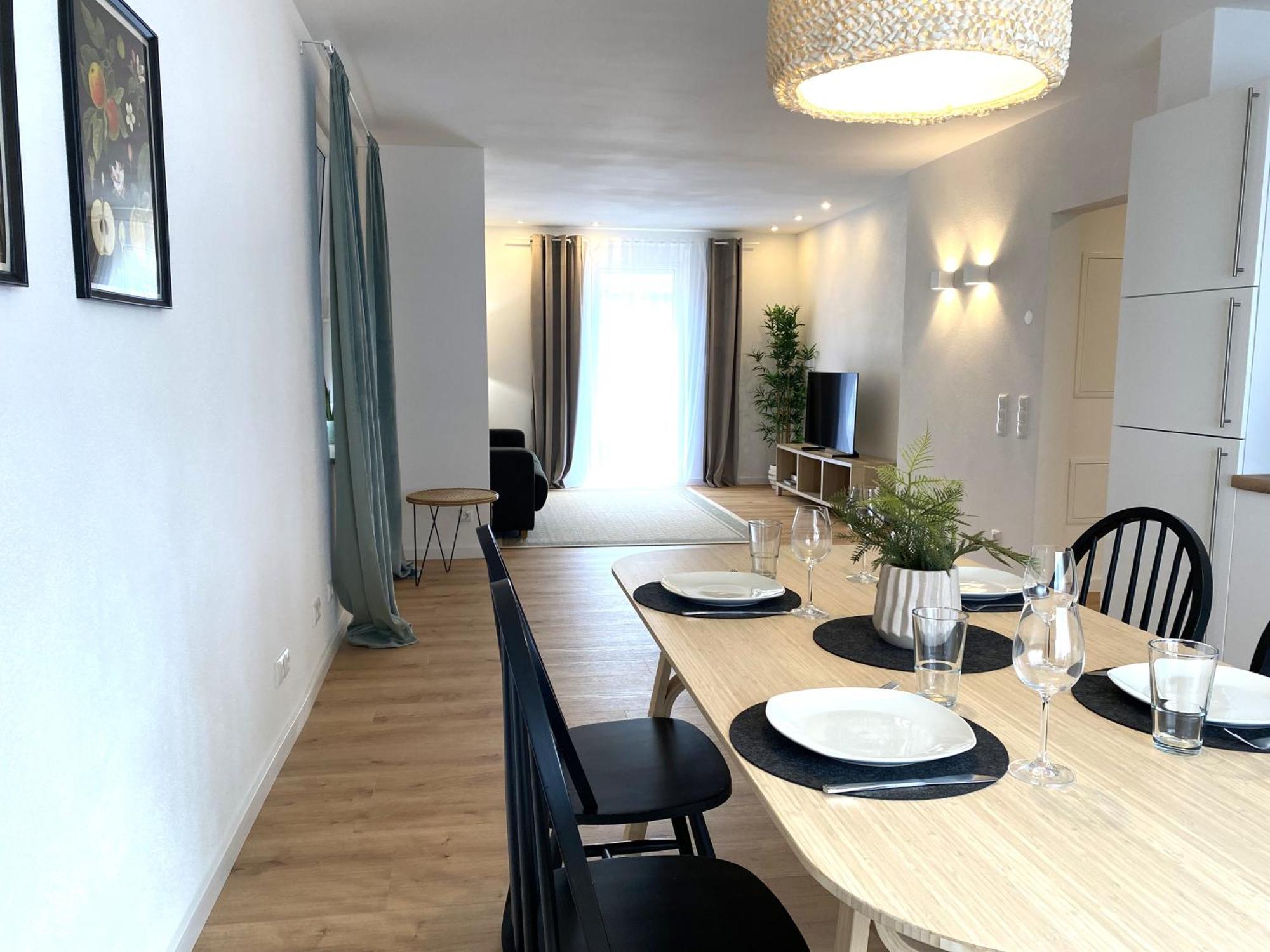 Modern Living Apartment - Naehe Krankenhaus, Altstadt, Bahnhof - 3-Zimmer アンベルク エクステリア 写真